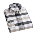 Men’s Premium Cotton Checkered Shirt – Formal Office Style