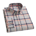 Men’s Slim Fit Striped Formal Office Shirt – Long Sleeve