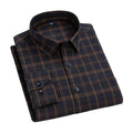Men’s Cotton Checkered Formal Shirt – Regular Fit Full Sleeve