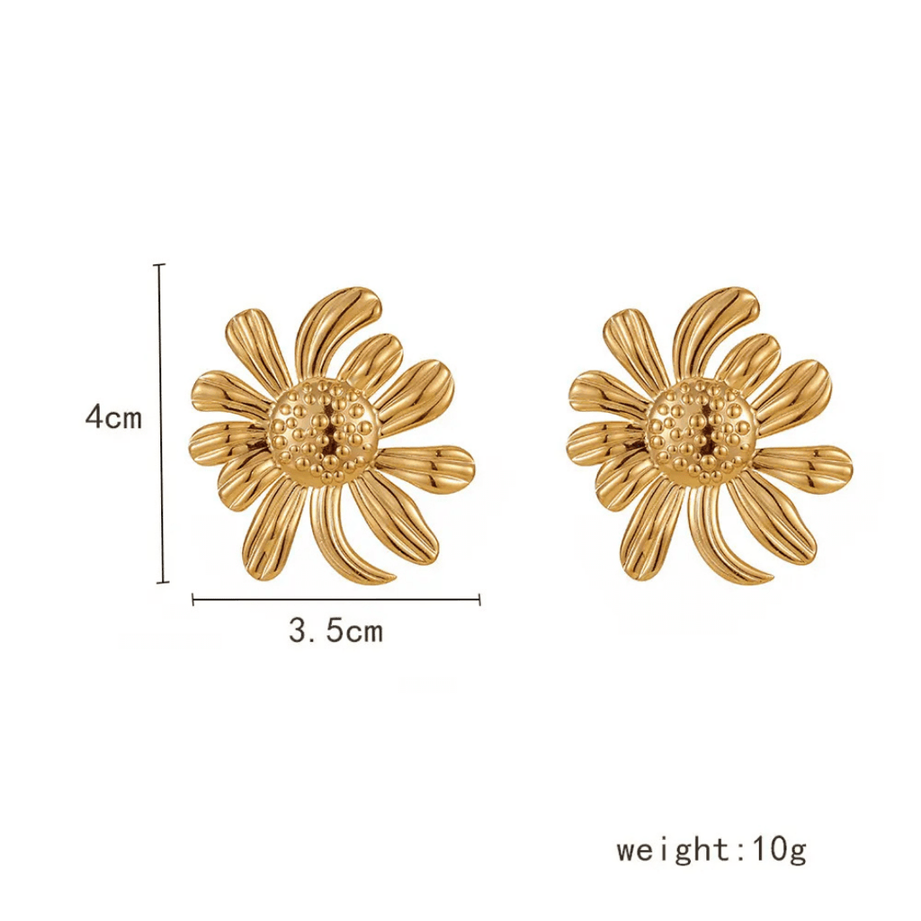 As Pretty Flower Earrings