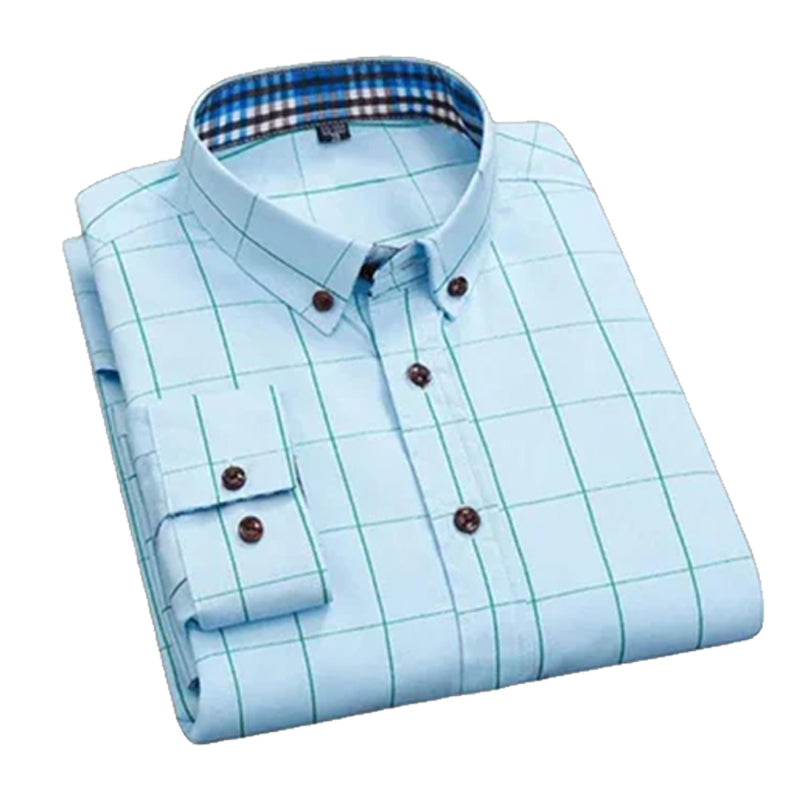 Men’s Formal Striped Shirt – Smart Office Wear