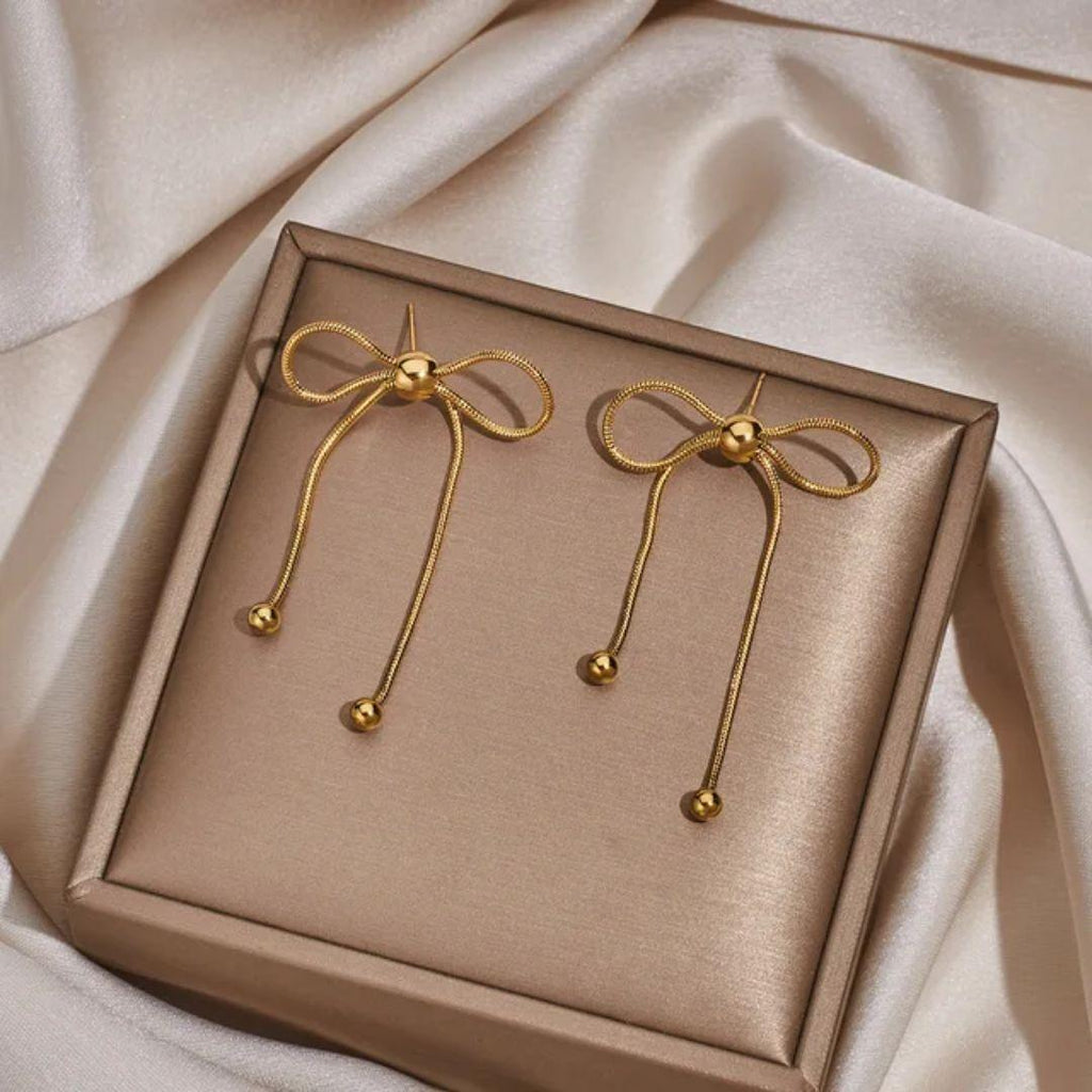 Bling Blogger Bow Earring