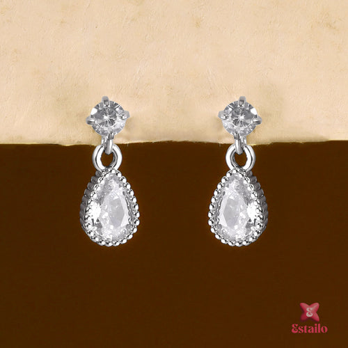 Celeste Stone Helix Earcuff Earring (Pair)