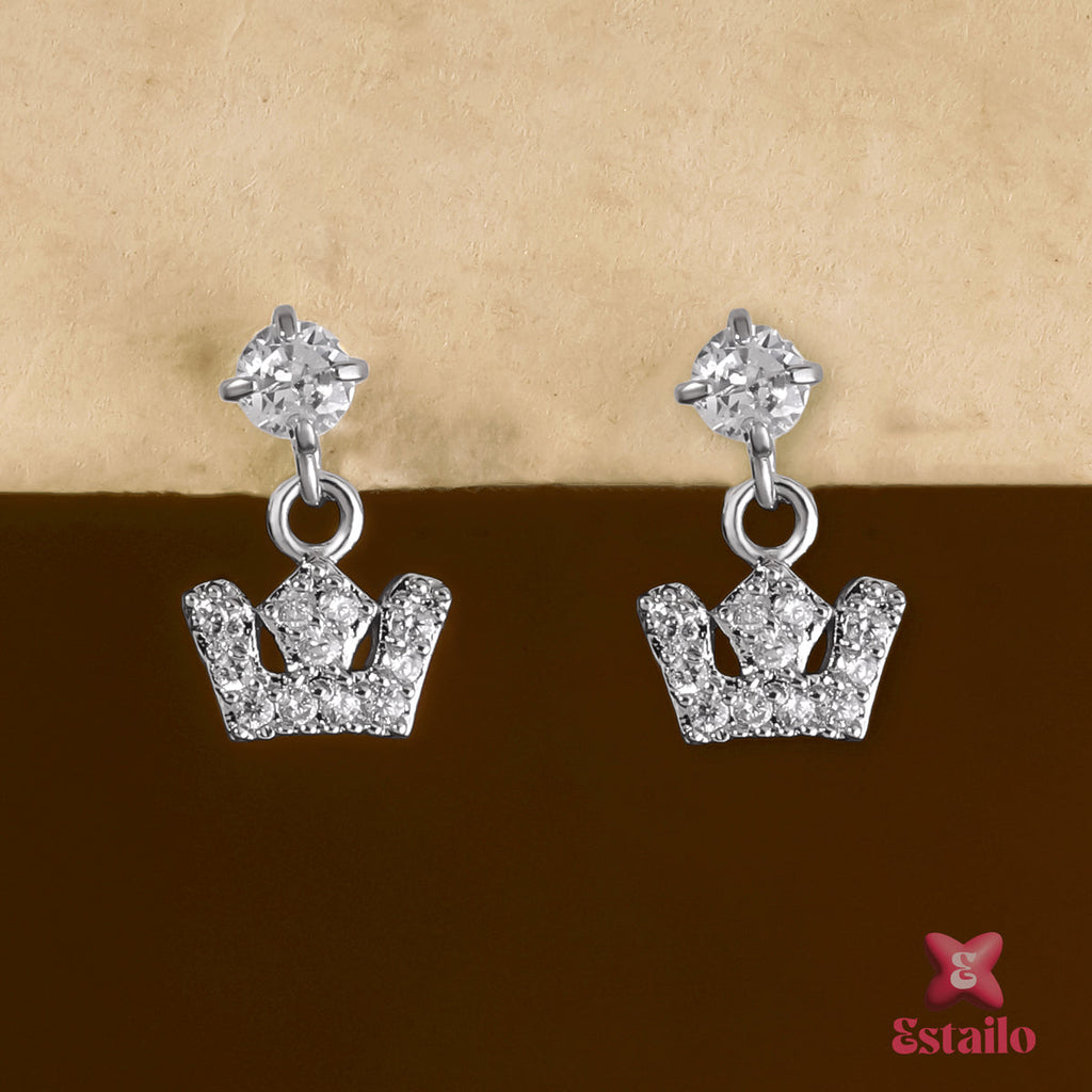 Queen Crown Earcuff Earring (pair)
