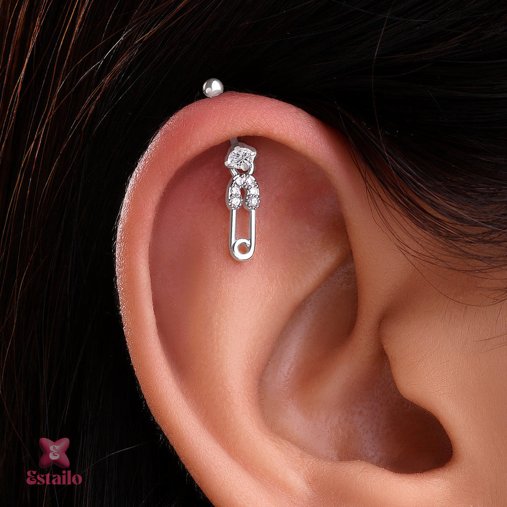 Spark Pin Helix Earring Earcuff (Pair)