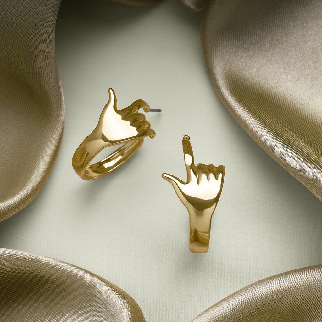 Handy Dandy Hoops Earrings